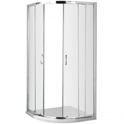 Nuie Ella 700mm Chrome Framed Quadrant Shower Enclosure