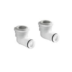 Aqualisa AS White Top Entry Elbow Assembly