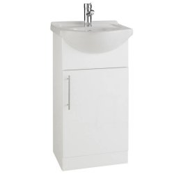 Kartell Impakt 450mm 1 Door Vanity Unit and Basin