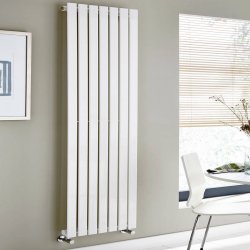 Kartell Boston 480x1200mm White Single Designer Radiator