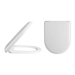 Nuie D Shaped Soft Close Toilet Seat