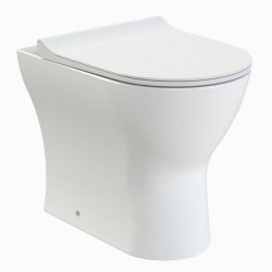 Nuie Freya Round Back To Wall Pan and Seat