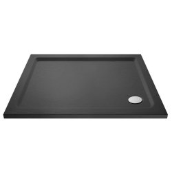 Nuie 1200x800mm Slate Grey Rectangular Shower Tray