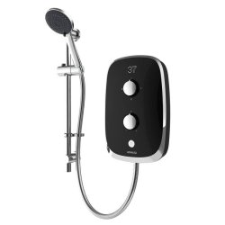 Aqualisa eMotion 8.5kw Midnight Black Electric Shower