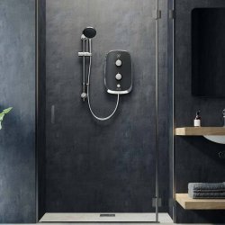 Aqualisa eMotion 9.5kw Space Grey Electric Shower