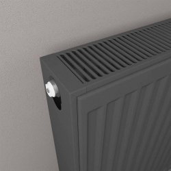 Eastbrook 600 x 1400mm Anthracite Type 22 Compact Panel Radiator