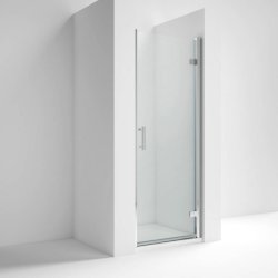 Nuie Pacific Chrome 900mm Hinged Shower Door