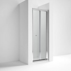 Nuie Pacific Chrome 1200mm Bifold Shower Door