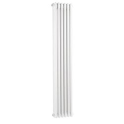 Nuie Colosseum White 1500 x 287mm Vertical Radiator