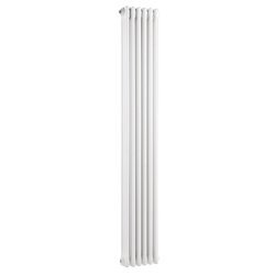 Nuie Colosseum White 1800 x 287mm Vertical Radiator