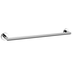 Scudo Delta Chrome Single 600mm Towel Rail