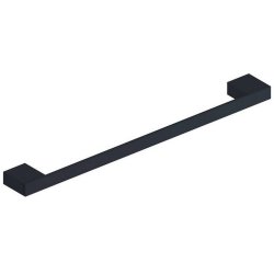 Scudo Mono Matt Black 600mm Towel Bar