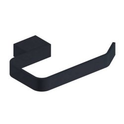 Scudo Mono Matt Black Toilet Roll Holder