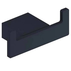 Scudo Mono Matt Black Robe Hook