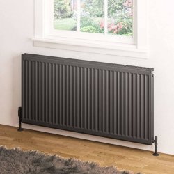 Eastbrook 600 x 1200mm Anthracite Type 21 Compact Panel Radiator