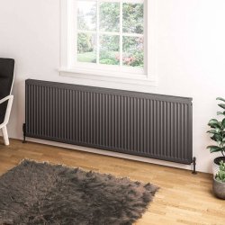 Eastbrook 600 x 1800mm Anthracite Type 11 Compact Panel Radiator