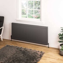 Eastbrook 600 x 1400mm Anthracite Type 21 Compact Panel Radiator