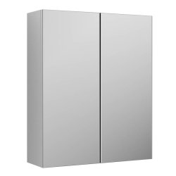 Nuie Athena 600mm White Mirror Cabinet