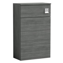 Nuie Arno 500mm Anthracite Woodgrain WC Unit