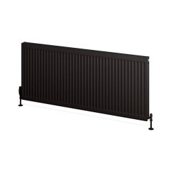 Eastbrook 600 x 1400mm Matt Black Type 11 Compact Panel Radiator