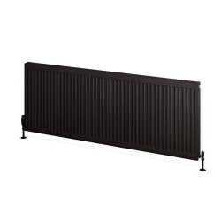 Eastbrook 600 x 1600mm Matt Black Type 11 Compact Panel Radiator