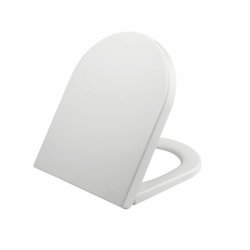 Scudo Spa Short D Shape Soft Closing Toilet Seat