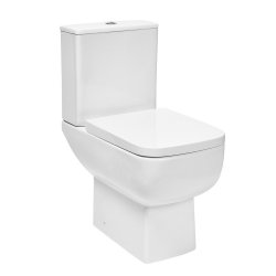 Scudo Choices 600 Open Back Pan with Cistern and Soft Close Seat