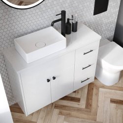 Scudo Stance White 500mm Countertop Basin