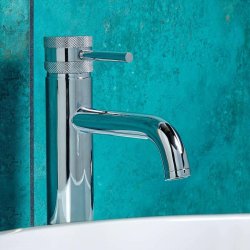 Scudo Core Chrome Tall Mono Basin Mixer