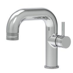 Scudo Core Chrome Side Lever Mono Basin Mixer