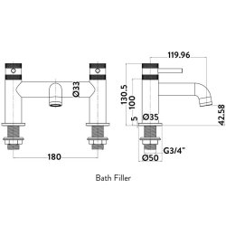 Scudo Core Black Bath Filler