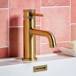 Scudo Core Brass Mono Basin Mixer