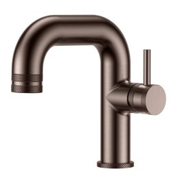 Scudo Core Bronze Side Lever Mono Basin Mixer