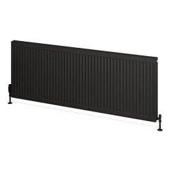 Eastbrook 600 x 1600mm Black Type 21 Compact Panel Radiator