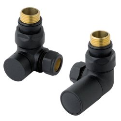 Eastbrook Black Corner Manual Valve