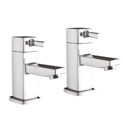 Scudo Forme Chrome Basin Taps