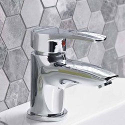 Bristan Capri Basin Mixer with Eco-Click and Pop-Up Waste