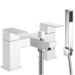 Scudo Lanza Chrome Bath Shower Mixer