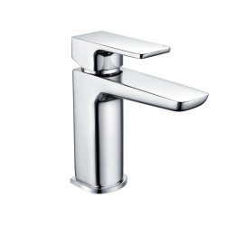 Scudo Muro Chrome Mini Mono Basin Mixer