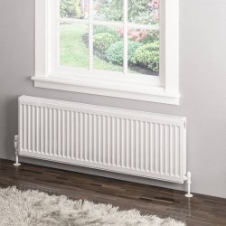 Eastbrook 400 x 1200mm Gloss White Type 11 Compact Panel Radiator