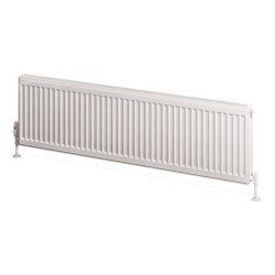  Eastbrook 400 x 1400mm Gloss White Type 11 Compact Panel Radiator