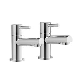 Scudo Premier Chrome Bath Taps