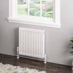 Eastbrook 500 x 500mm Gloss White Type 11 Compact Panel Radiator