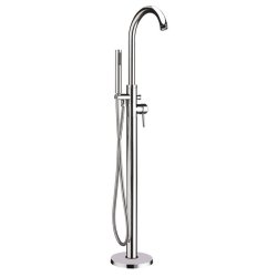 Scudo Premier Chrome Freestanding Bath Shower Mixer