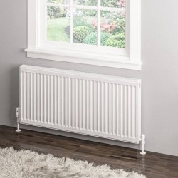 Eastbrook 500 x 1100mm Gloss White Type 11 Compact Panel Radiator