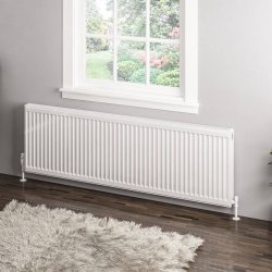 Eastbrook 500 x 1600mm Gloss White Type 11 Compact Panel Radiator