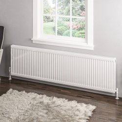 Eastbrook 500 x 1800mm Gloss White Type 11 Compact Panel Radiator