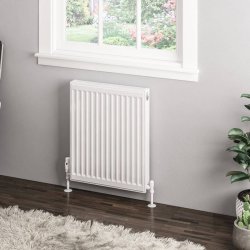 Eastbrook 600 x 500mm Gloss White Type 11 Compact Panel Radiator