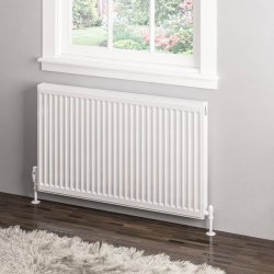 Eastbrook 600 x 1000mm Gloss White Type 11 Compact Panel Radiator