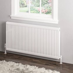 Eastbrook 600 x 1200mm Gloss White Type 11 Compact Panel Radiator